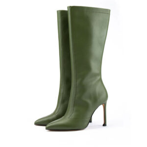 True North Nappa Hight Boots in Olive Green 3