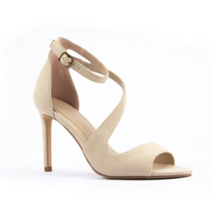 Twilight Strap Heels in Cream Yellow 4